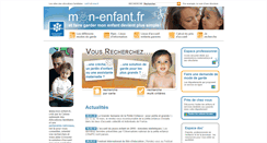 Desktop Screenshot of monenfant.fr